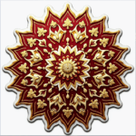Mandalas & Rangoli - Sticker Sheet v20